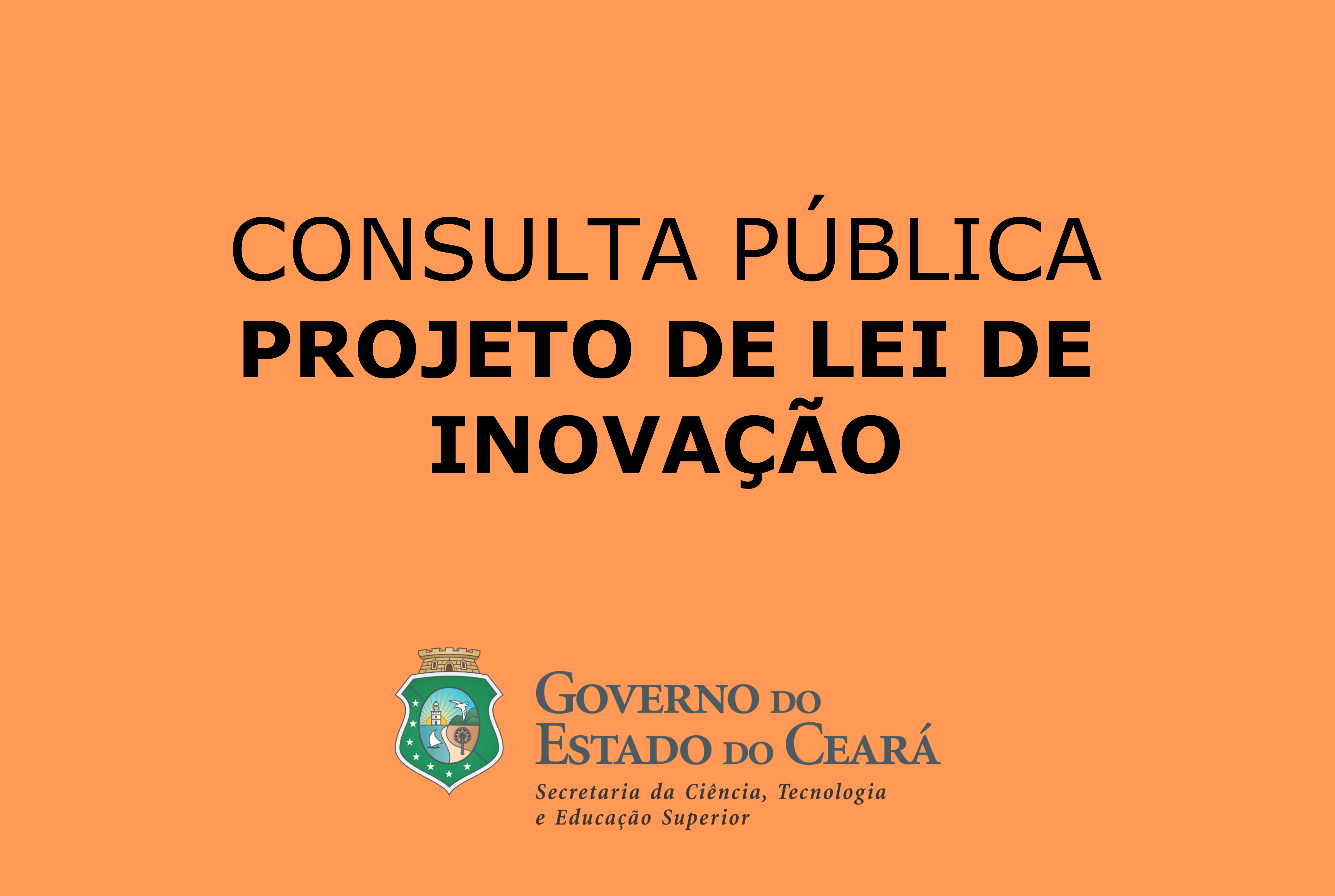 Consulta Pública – Projeto de Lei de Inovação