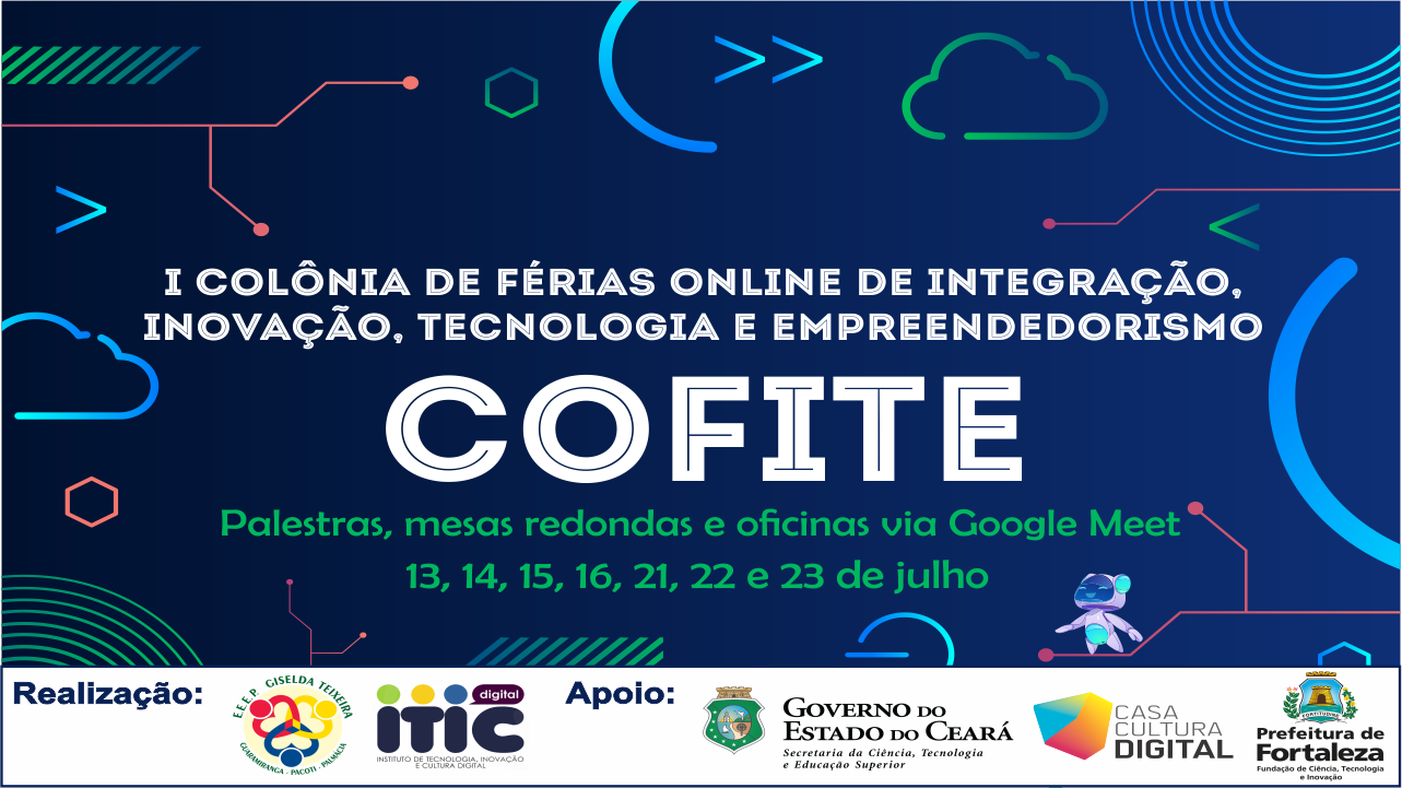 Escola do Maciço de Baturité realiza I Colônia de Férias Online