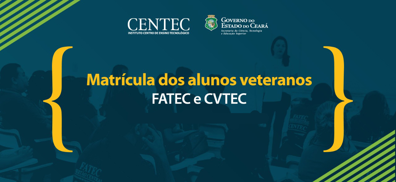 Matrículas de alunos veteranos das Fatecs e CVTECs iniciam na segunda-feira (18)