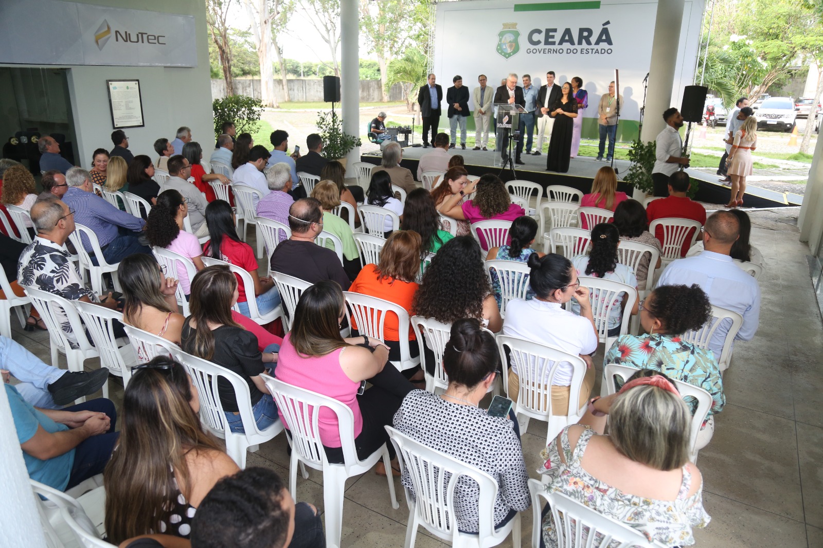 Solenidade marca posse do presidente do Nutec