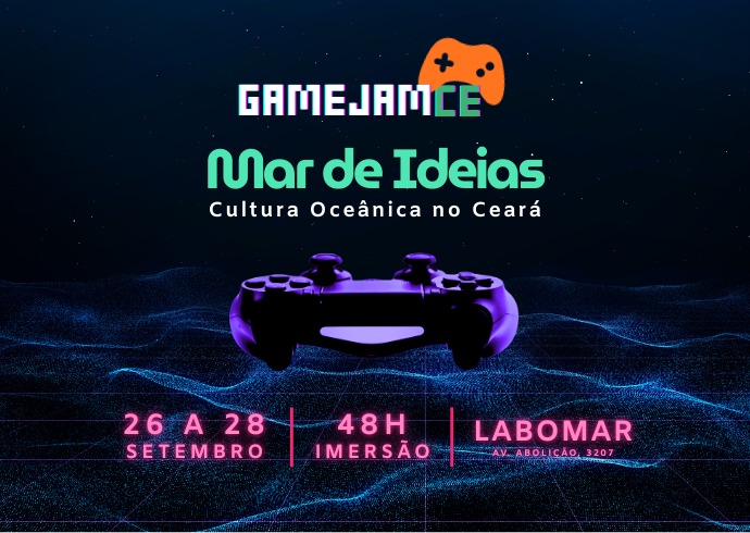 Secitece abre inscrições para a primeira edição da Game Jam CE