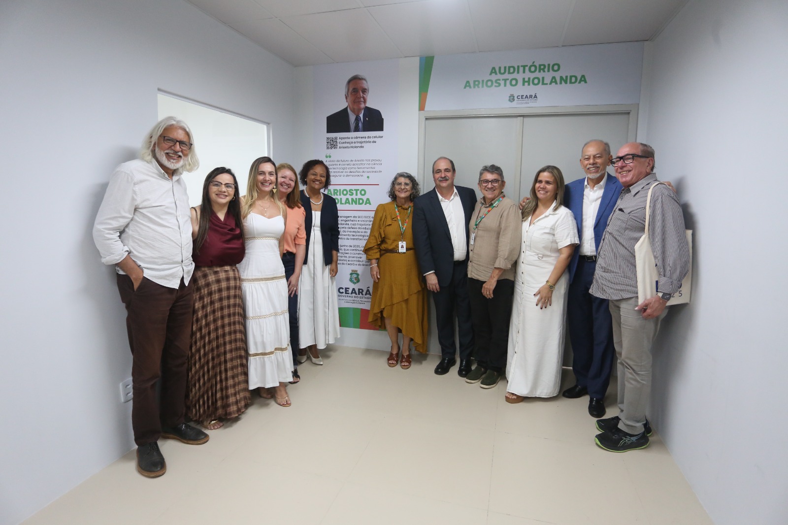 Secitece inaugura Auditório Ariosto Holanda e homenageia um dos maiores nomes da CT&I